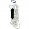 Corde tressée ø 10,5 mm, le mètre