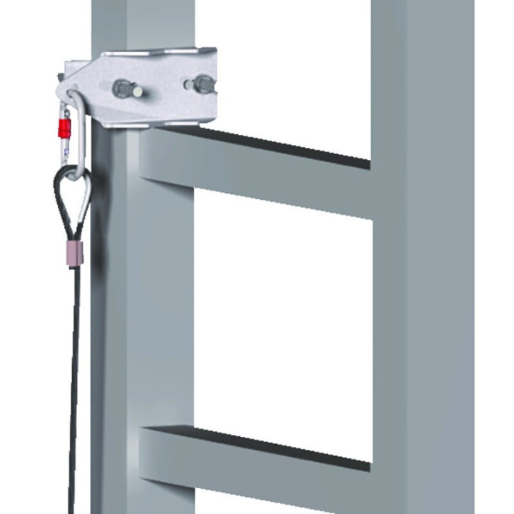 Fixation haute, basse et système de tension