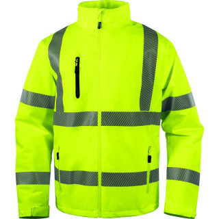 Parka stretch imperméable haute visibilité chaude et légère