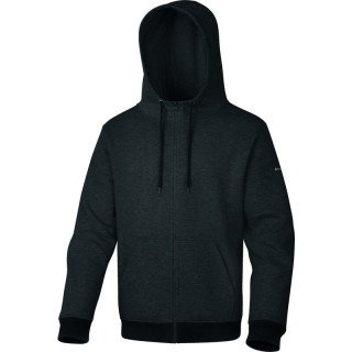 Veste sweat molleton avec renforts coudes