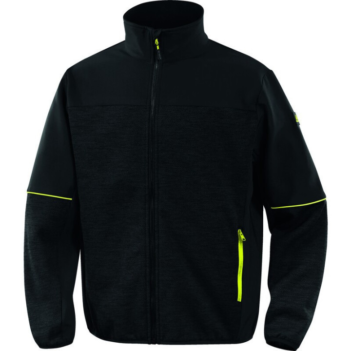 Veste hybride en tricot
