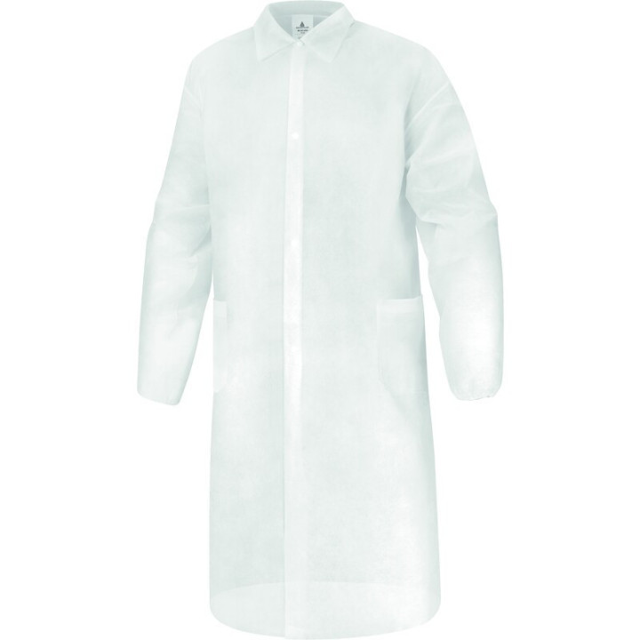 Blouse jetable en polypropylène non-tissé