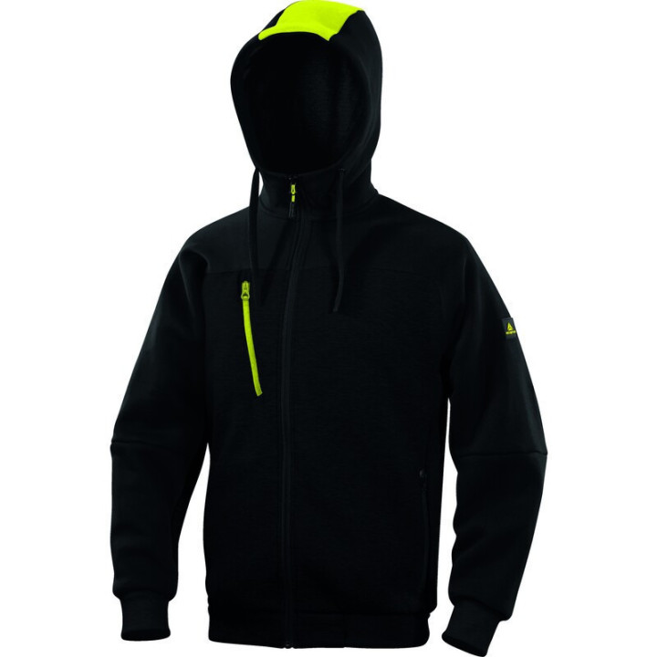 Sweat à capuche zippé