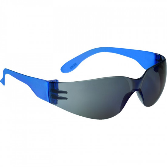 Boîte de 10 paires de lunettes mirroir monobloc en polycarbonate