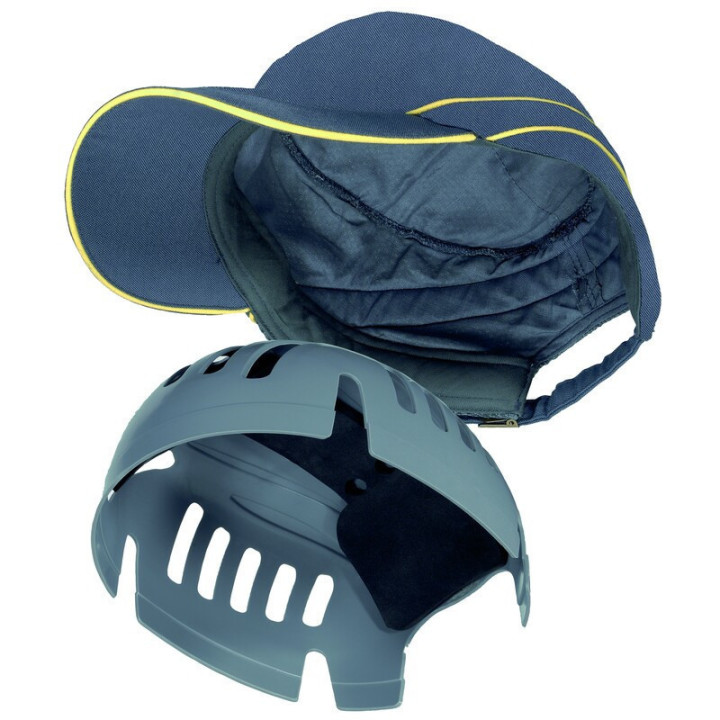 Casquette anti-heurt à coque aérée