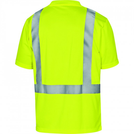 Tee-shirt polyester haute visibilité