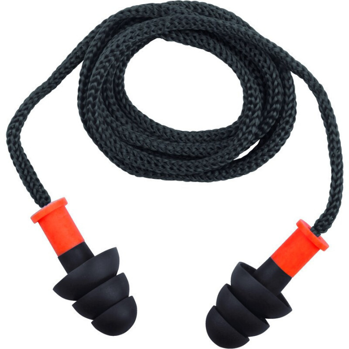 Bouchons d'Oreilles Réutilisables - Atténuation Sonore de 34 dB