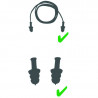 Bouchons d'Oreilles Réutilisables - Atténuation Sonore de 34 dB