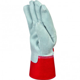 Gants docker croûte de cuir fourrés 3M Thinsulate longueur 26cm (2)