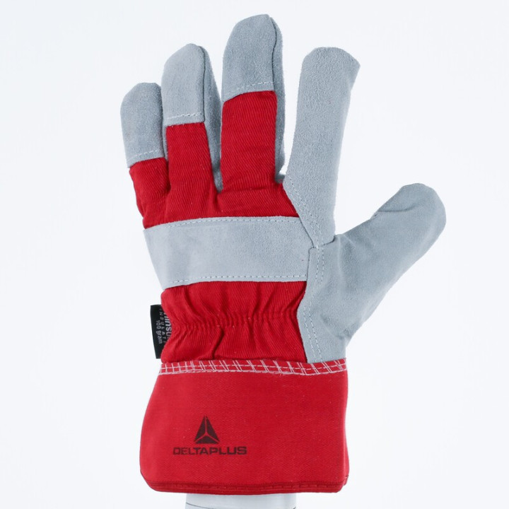 Gants docker croûte de cuir fourrés 3M Thinsulate longueur 26cm