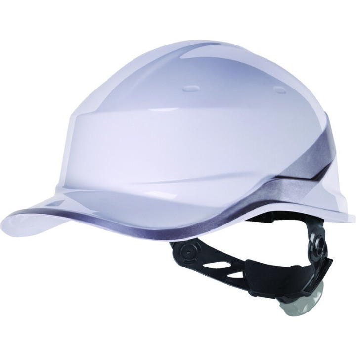 Casque de chantier abs style casquette baseball + jugulaire - serrage rotor®