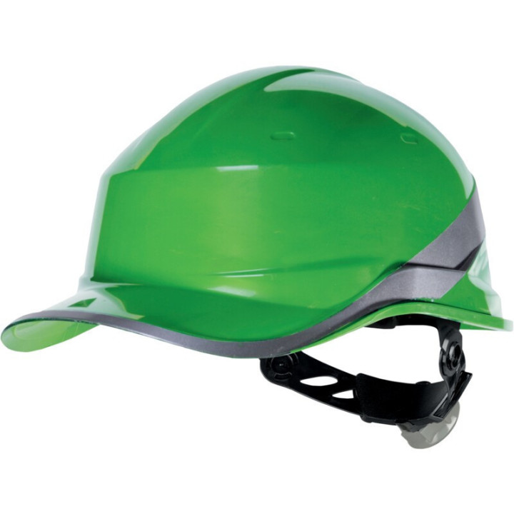 Casque de chantier abs style casquette baseball + jugulaire - serrage rotor®