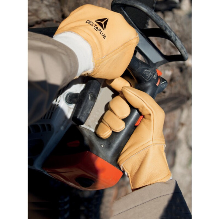 Gant cuir fleur de bovin