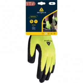 Gant tricot polyester paume enduite latex manutention générale