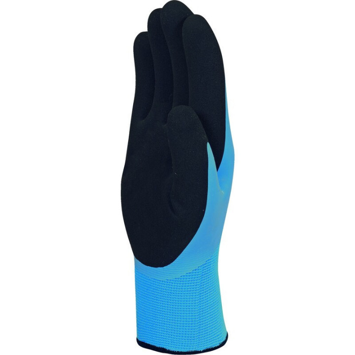 Boîte de 12 paires de gants acrylique polyamide enduit latex