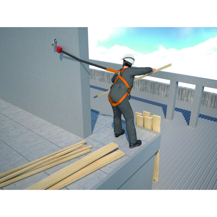 Kit antichute "vertical & horizontal 2,50 m": har12 + an102 + am002 + 1 sac de rangement