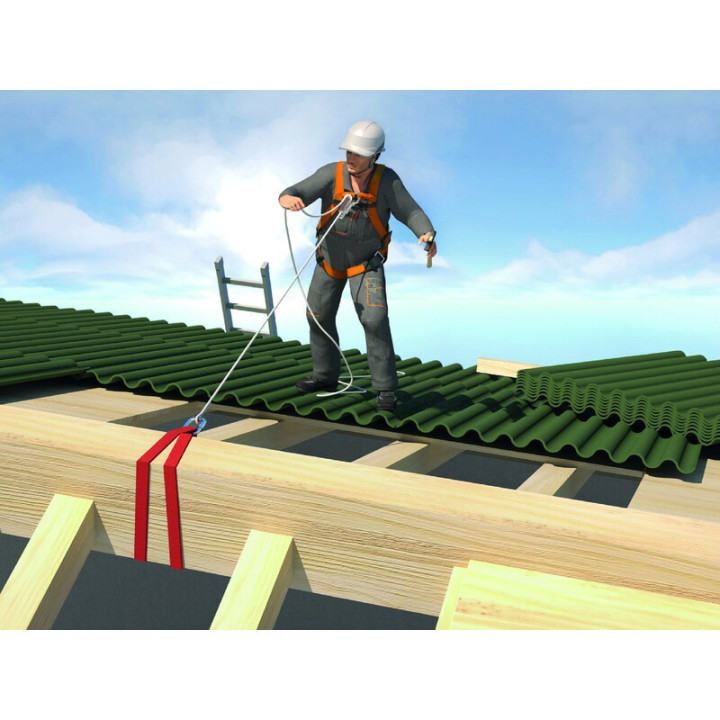 Kit antichute "roof": har12 + an063/10 + am002 + 1 sac de rangement