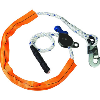 Longe de maintien réglable par tendeur