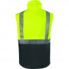 Veste softshell haute visibilité en manches amovibles