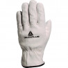 Gants cuir bovin pleine fleur longueur 26 cm