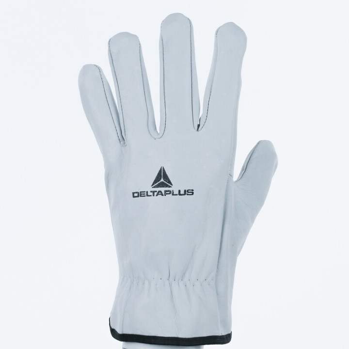 Gants cuir bovin pleine fleur longueur 26 cm