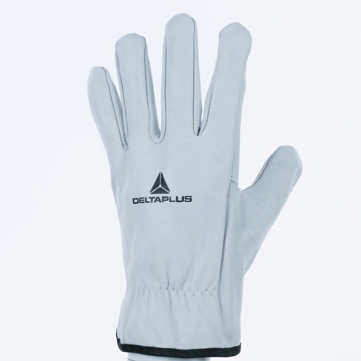 Gants cuir bovin pleine fleur longueur 26 cm