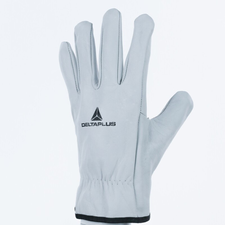 Gants cuir bovin pleine fleur longueur 26 cm