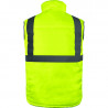 Gilet sans manches chaud haute visibilité