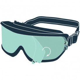 Films de protection pour protéger des lunettes masques (2)