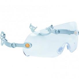Lunettes polycarbonate adaptable sur casque de chantier