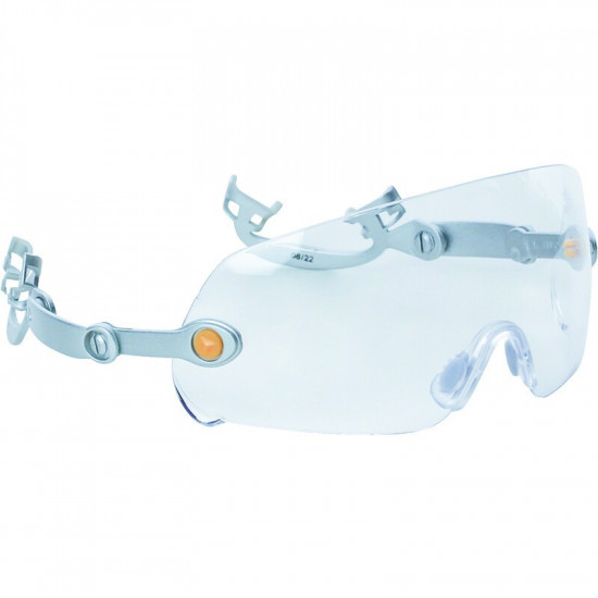 Lunettes polycarbonate adaptable sur casque de chantier