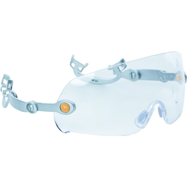 Lunettes polycarbonate adaptable sur casque de chantier
