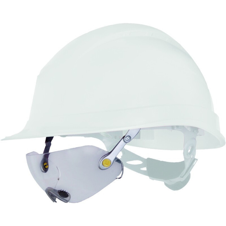 Lunettes polycarbonate adaptable sur casque de chantier
