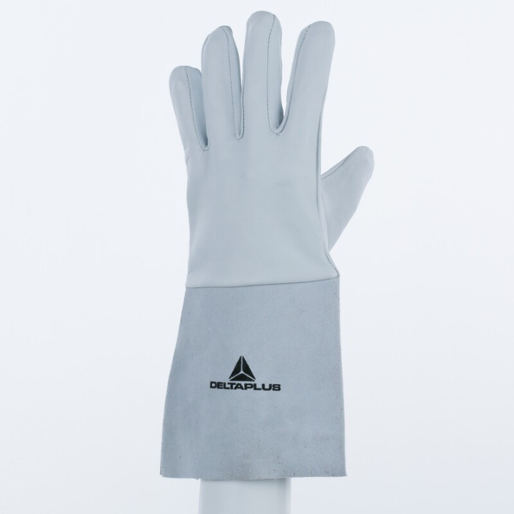Gants soudeur en cuir tout fleur d'agneau