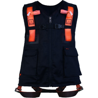 Harnais gilet - 2 points d'accrochage (dorsal/sternal)