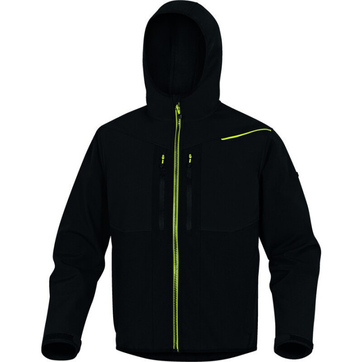 Veste softshell stretch imperméable et respirant