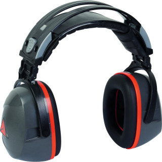 Casque antibruit pliable atténuation acoustique SNR 30 décibels