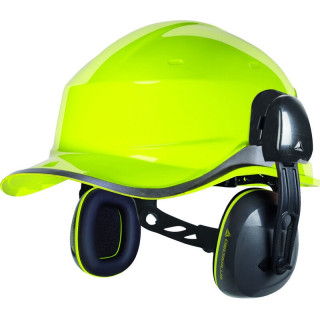 Coquilles antibruit pour casque de chantier SNR 26 Décibels