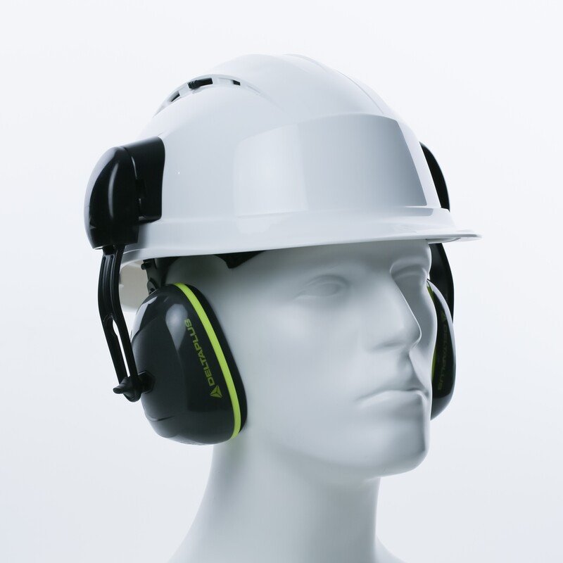 Coquilles antibruit pour casque de chantier snr 26 db