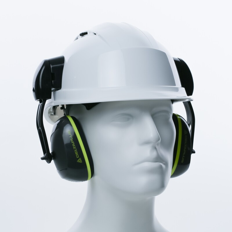 Coquilles antibruit pour casque de chantier snr 26 db