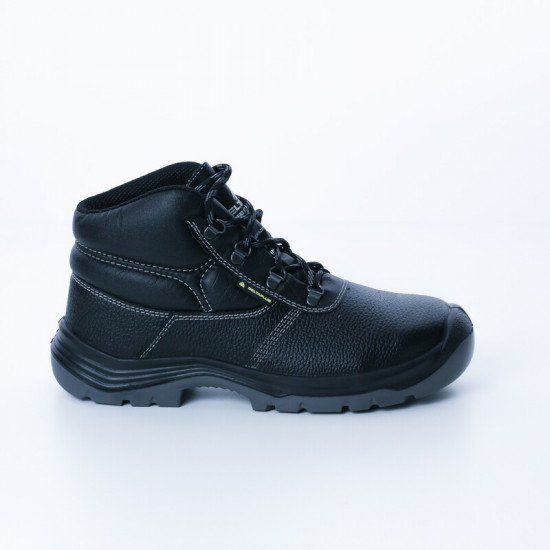 Chaussures hautes cuir croupon pigmenté