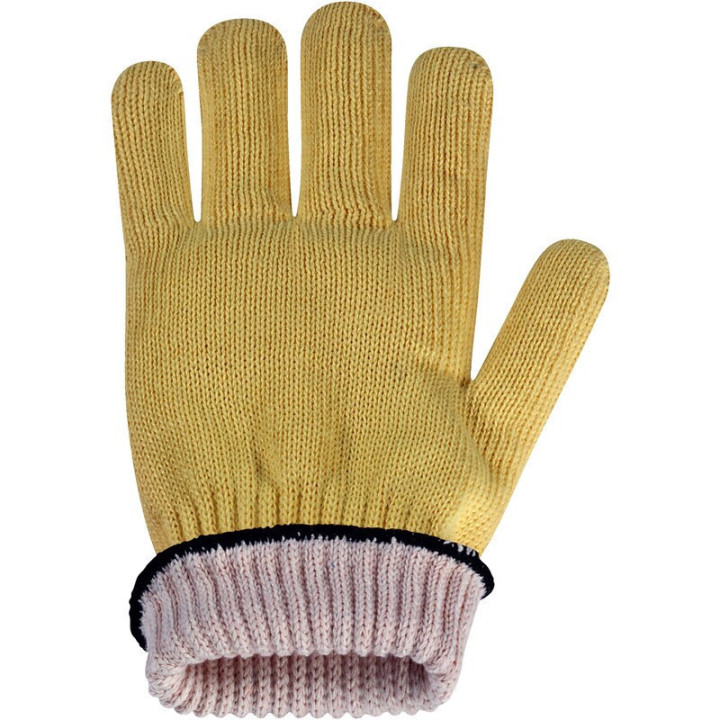 Gant kevlar anti-chaleur 250 degrès avec bord côte 10cm
