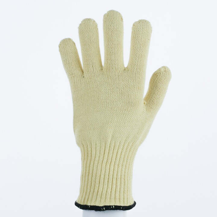 Gant kevlar anti-chaleur 250 degrès avec bord côte 10cm