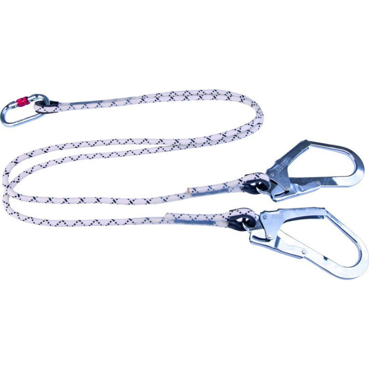 Double longe corde tressée + 1 am002 + 2 am022 - 1,5 m