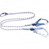 Double longe corde tressée + 1 am002 + 2 am022 - 1,5 m