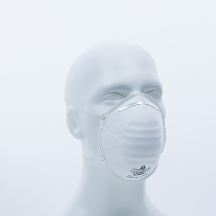 Demi-masques jetables moulés FFP1