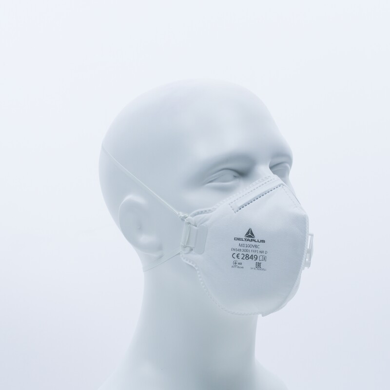 Demi-masques jetables moules FFP1 avec valve