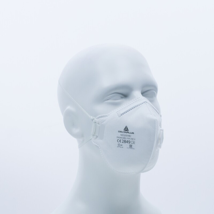 Demi-masques jetables moules FFP1 avec valve