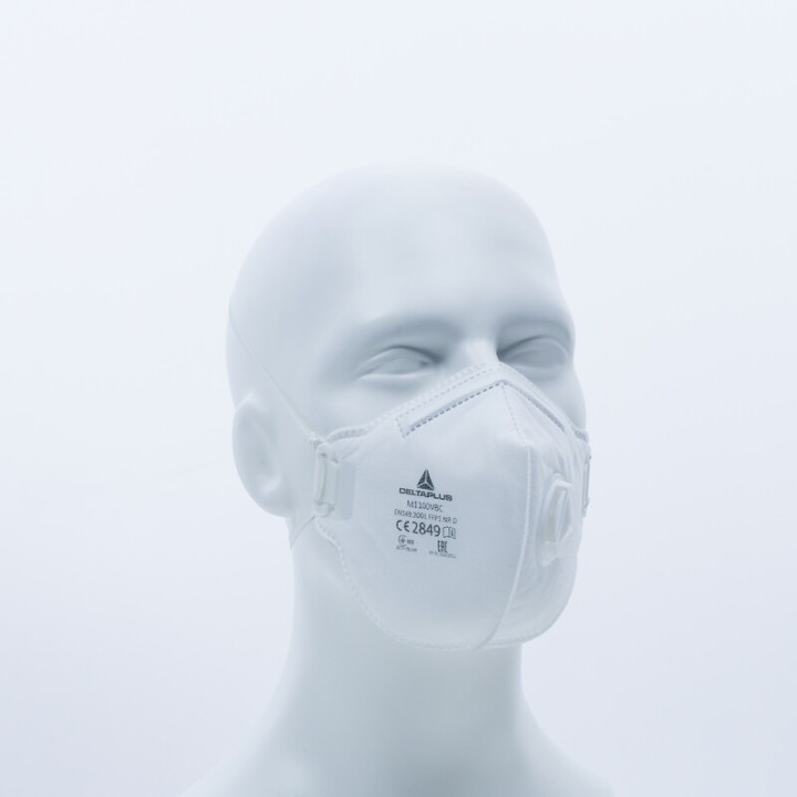 Demi-masques jetables moules FFP1 avec valve