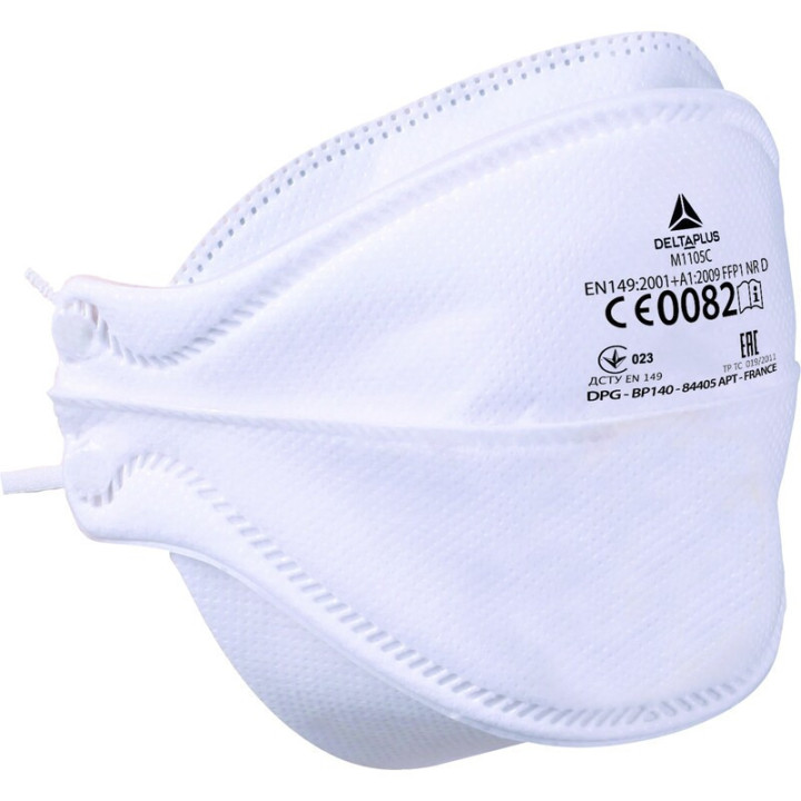 Masques FFP1 Jetables en Fibre Synthétique - Boîte de 20 Pièces